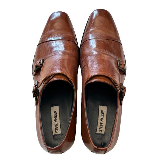 Steve Madden Bowen Limited Edition Cognac Oxford Dress Men\'s Shoe Size 12M main image 5